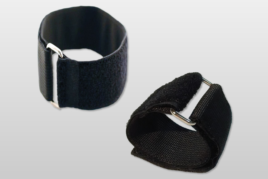 2 Pack Cinch Straps Black Reusable Cinch Straps 2 inch x 72 inch - for use with The Double Obstacle Line Set by Lilys Things